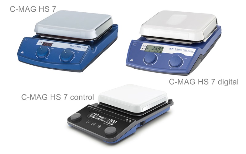 เครื่องกวนสารให้ความร้อน Hot Plate Stirrers | IKA รุ่น C-MAG HS 7 Series